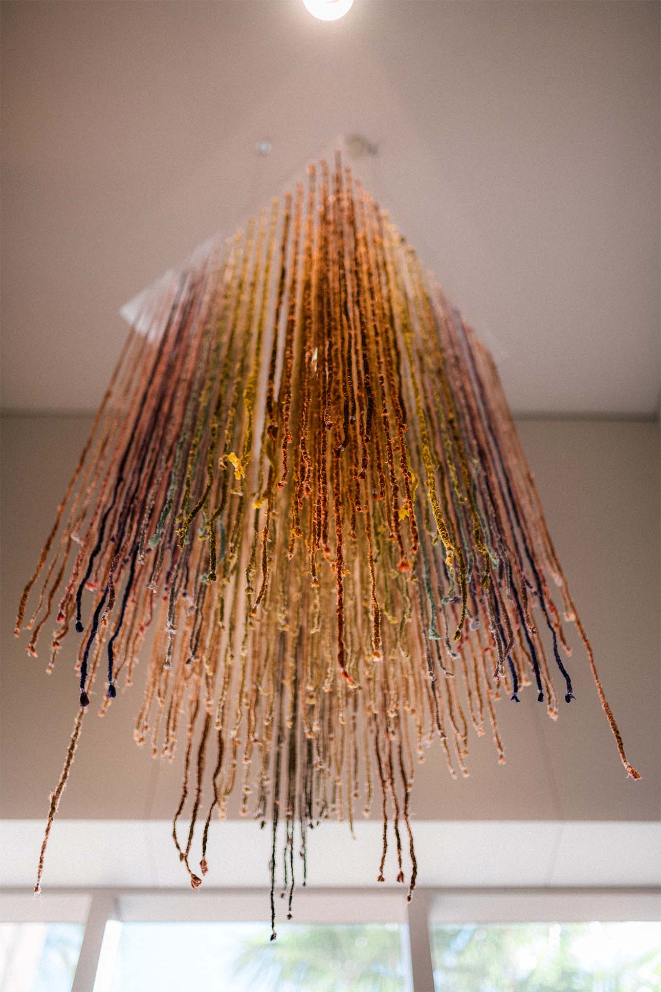 organic, natural material made into a sculpture